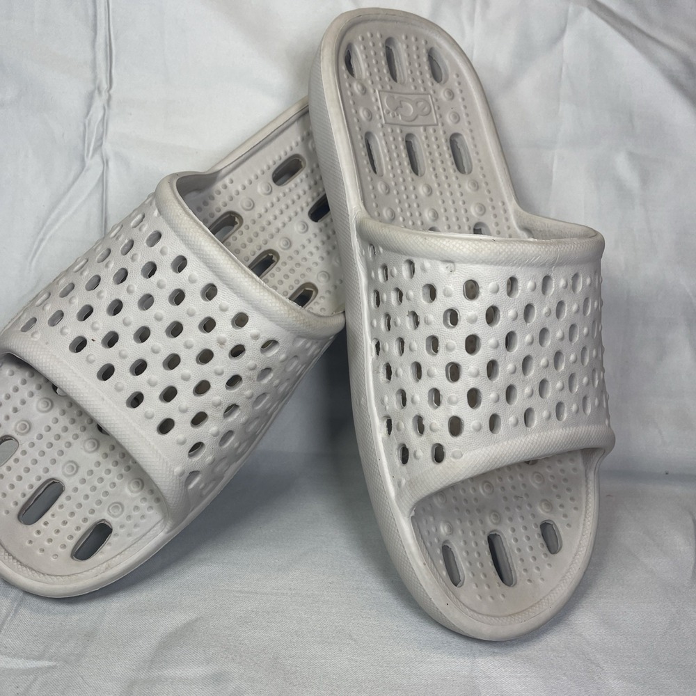 Ego Slide Unisex Sandals Rubber Slip On Grey Size 44-45 US Sz11-11.5